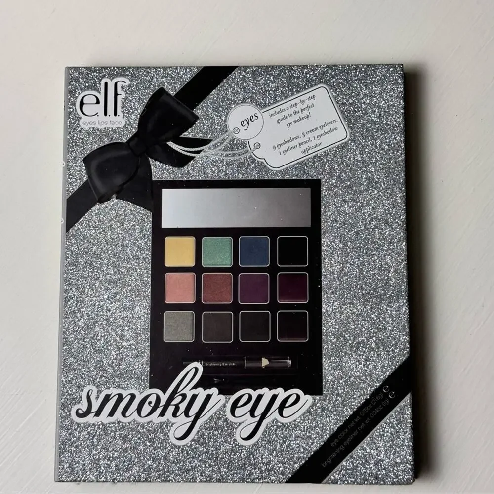 ELF Cosmetics Smoky Eye Shadow & Liner Palette   New in Package
